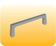 ALUMINUM BRIDGE HANDLES